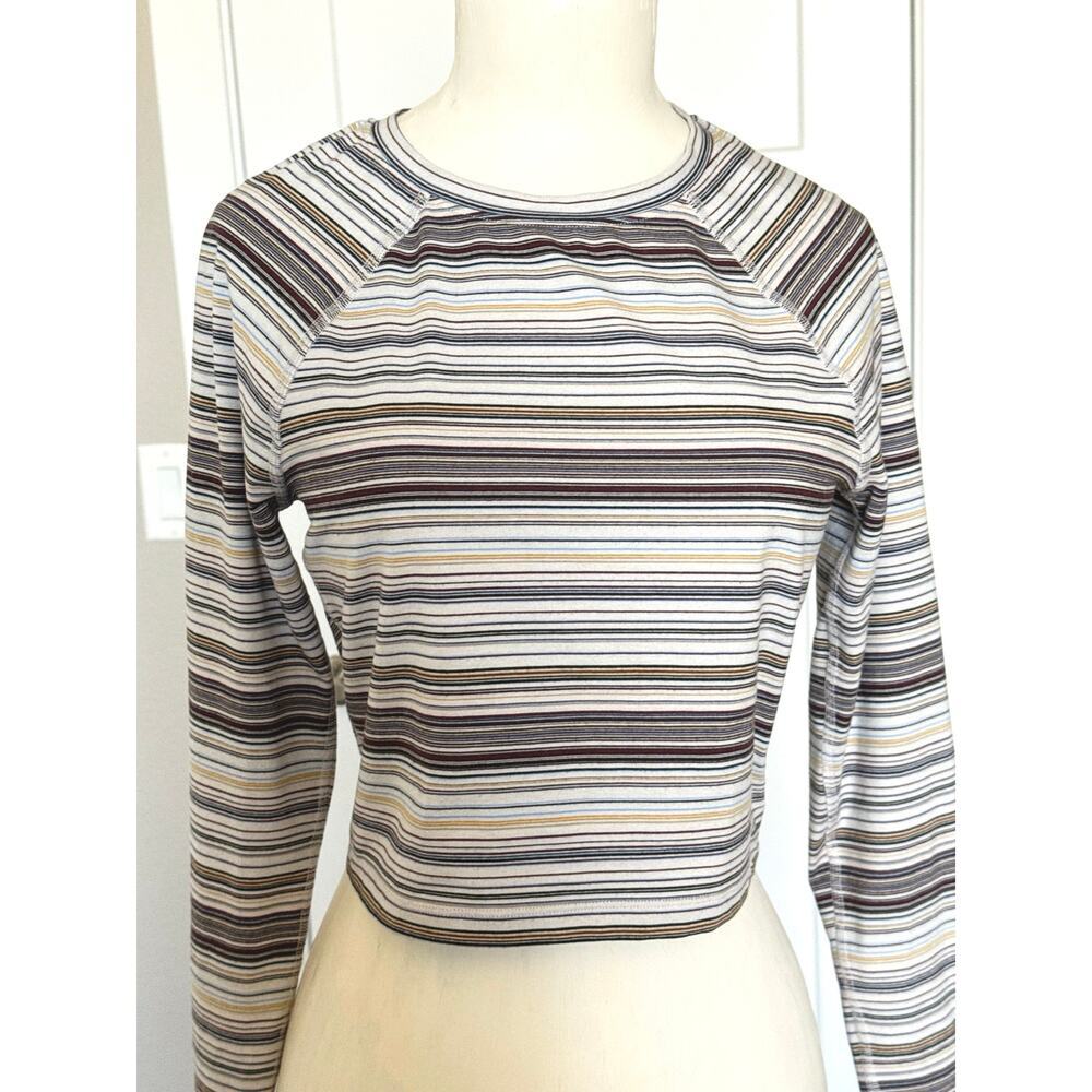 Prana Women’s Heavana Stripe Long Sleeve Performance T-Shirt Size S *EUC - Picture 6 of 9